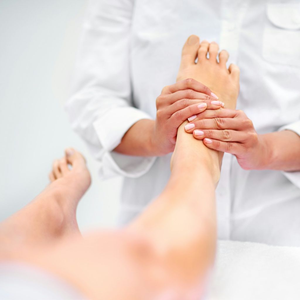 Taking time to pamper those feet